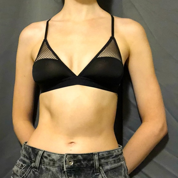 Mesh Racerback Bralette - Picture 1 of 3